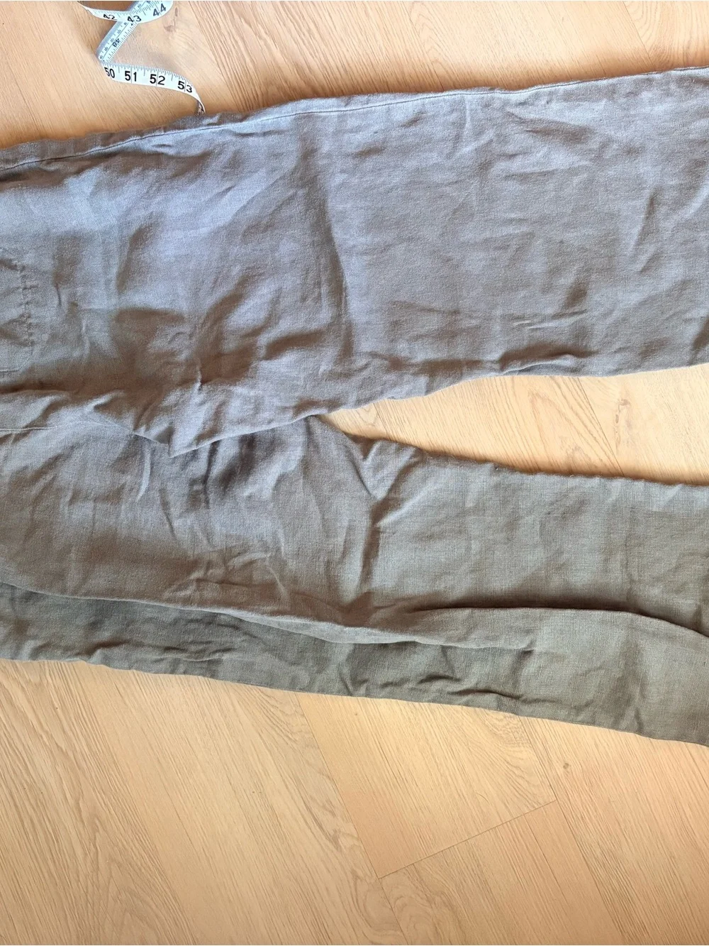 Vintage Banana Republic 100% linen Women's pants in Olive/Gray size 8